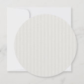 Ronde Elegant sparen-de-Datum Mededelingen van de  Save The Date (Achterkant)