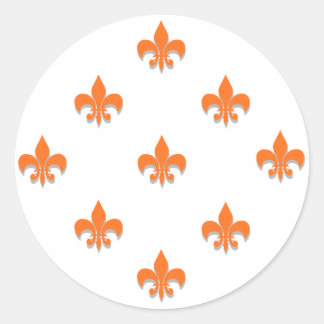 Ronde Fleur de Lis Stickers SINAASAPPEL