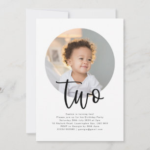 Ronde foto 2 uitnodiging van de dag