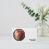 Ronde foto - Apple Visitekaartje (Staand voorkant)
