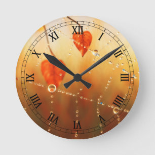 Ronde Gemmes d'une horloge matinale d'automne