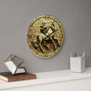 Ronde Gouden Eenhoorn Munt, Grote Klok