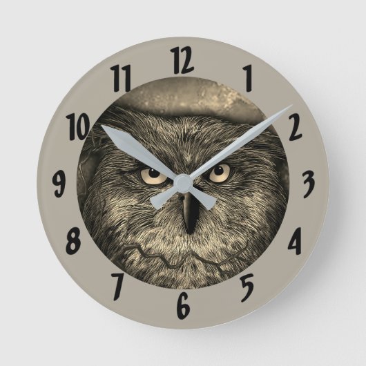 Ronde Grande horloge Hibou (Recto)