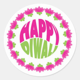 Ronde Happy Diwali Stickers