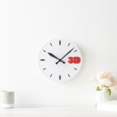 Ronde Horloge 3D 1. (Maison)