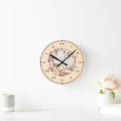 Ronde Horloge à deux coeurs (Maison)