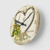 Ronde Horloge à la main (Angle)
