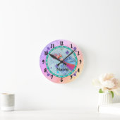 Ronde Horloge à main volante (Maison)