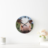 Ronde Horloge à nez de vache (Maison)