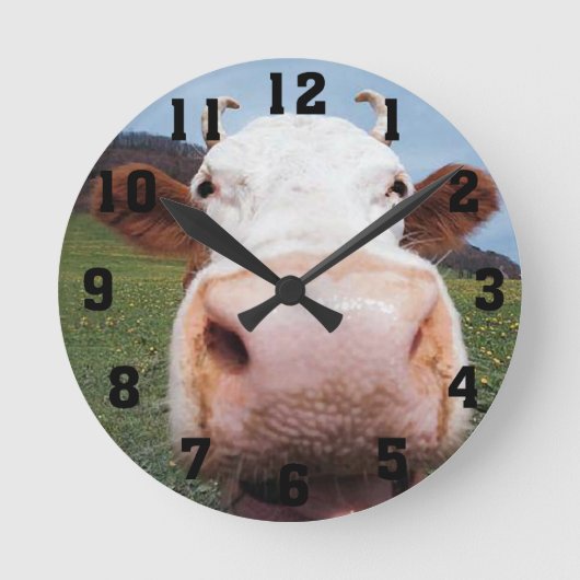 Ronde Horloge à nez de vache (Recto)