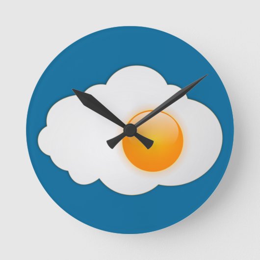 Ronde horloge à oeufs frits (Recto)