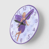 Ronde Horloge à papillon (Angle)