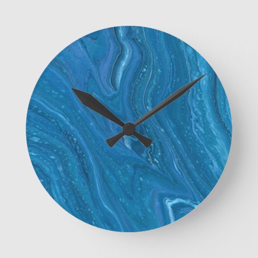 Ronde Horloge Abstraite Eagle Eye 1 (Recto)