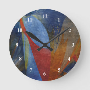 Ronde Horloge Abstraite moderne