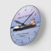 Ronde Horloge Adam E. Cornelius (Angle)