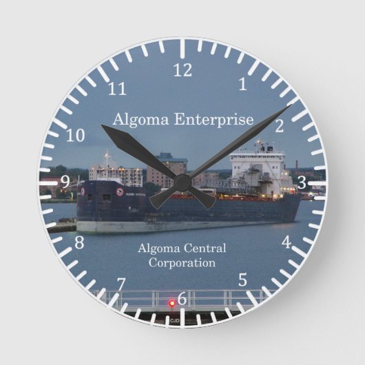 Ronde Horloge Algoma Enterprise (Recto)