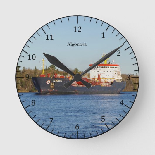 Ronde Horloge Algonova (Recto)