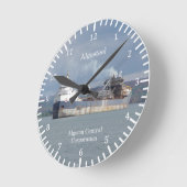 Ronde horloge Algosteel (Angle)
