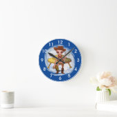 Ronde Horloge Alien Cowboy (Maison)