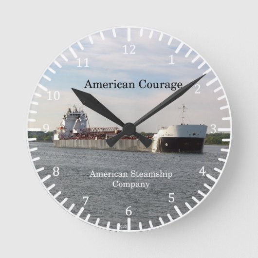 Ronde Horloge American Courage (Recto)