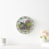 Ronde Horloge Amish Buggy Visite (Maison)