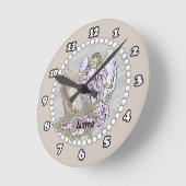 Ronde Horloge Ange du Rosaire (Angle)