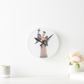 RONDE HORLOGE "ANGEL GLITTERING" (Maison)