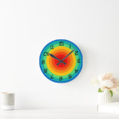 Ronde Horloge arc-en-ciel (Maison)