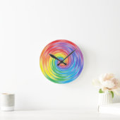 Ronde Horloge arc-en-ciel (Maison)