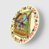 Ronde Horloge Arizona (Angle)