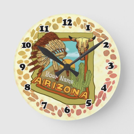 Ronde Horloge Arizona (Recto)