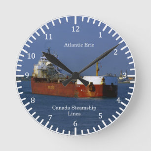 Ronde horloge Atlantic Erie