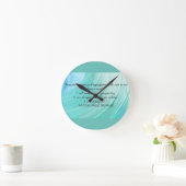 Ronde Horloge avec sagesse italienne (Maison)