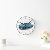 Ronde Horloge bleue Bel Air 1956 (Maison)