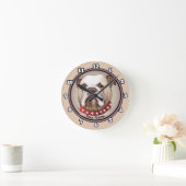 Ronde Horloge Bulldog (Maison)