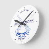 Ronde Horloge Cabine du lac (Angle)