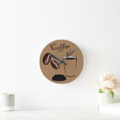 Ronde Horloge café Brown (Maison)