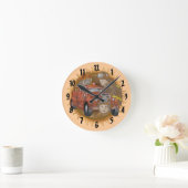 Ronde Horloge Camion de pompier Copain pompier (Maison)