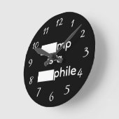 Ronde Horloge caviardée (Angle)