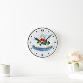 Ronde Horloge Champignon (Maison)