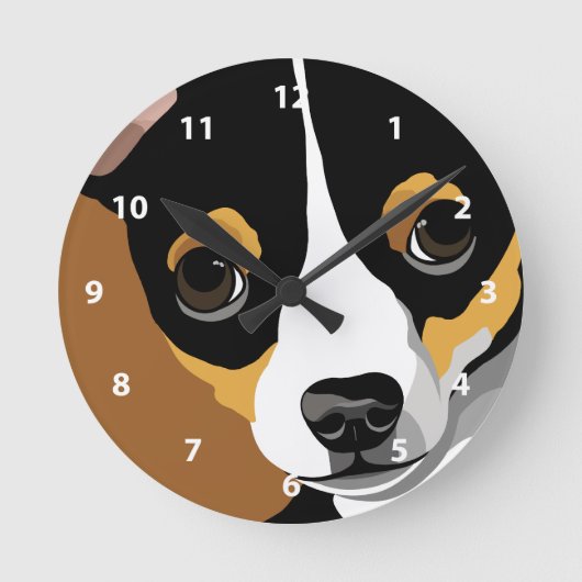 Ronde Horloge Chihuahua (Recto)