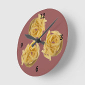 Ronde Horloge classique Linguine (Angle)