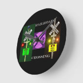 Ronde Horloge clignotante (Angle)