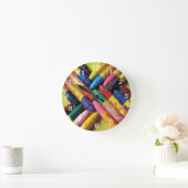 Ronde Horloge conçue en forme de crayon (Maison)