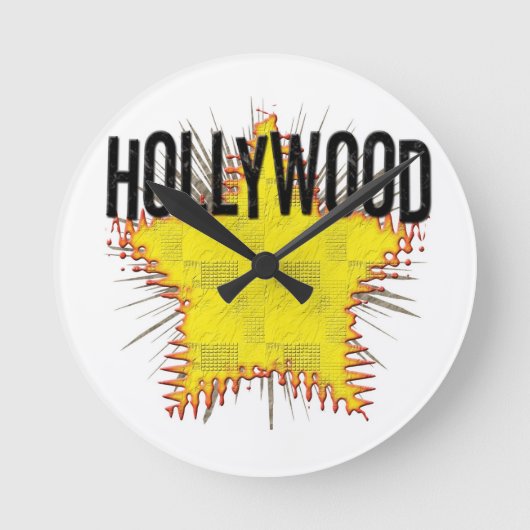 Ronde Horloge cool Hollywood ! (Recto)
