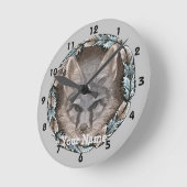 Ronde Horloge croisée Fox (Angle)