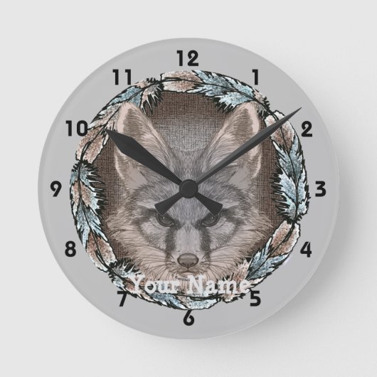 Ronde Horloge croisée Fox (Recto)