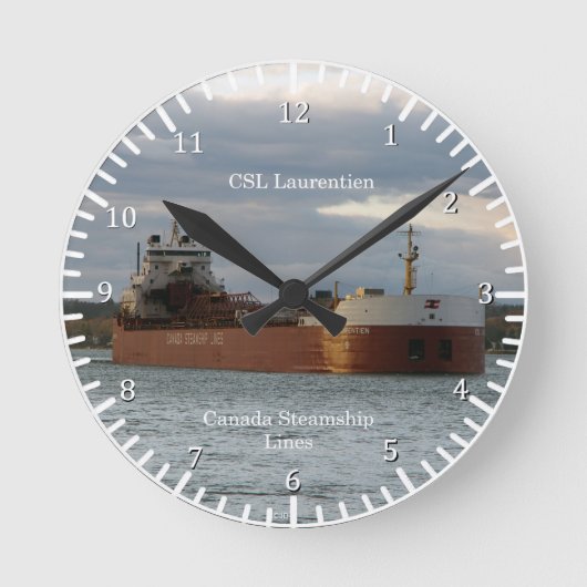 Ronde horloge CSL Laurentien (Recto)