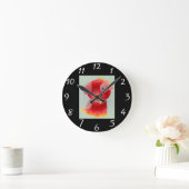 Ronde Horloge d'amour du chiot (Maison)