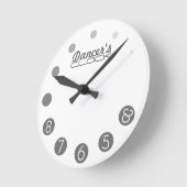 Ronde Horloge danseuse pour une danseuse. (Angle)